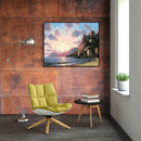 Painting By Numbers Kit DIY Lighthouse Boat Canvas Oil Art Picture Craft