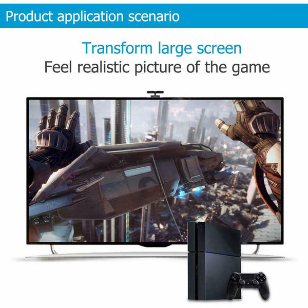 VGA to HDMI Male to Female 1080P Adapter Converter w/USB Power Supply Cable #gib