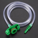 30CC-50CC Plastic Transparent Air Tubing Glue Dispenser Syringe Adapter S6S4