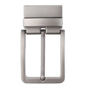 2x Reversible Single Prong Rectangle Belt Buckle Metal Buckle Replacements