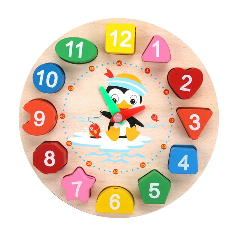 Wooden Puzzles for Toddlers Educational Preschool Puzzles Numbers Shape Color