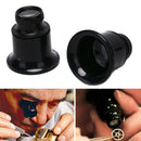 20x Magnifying Glass Eye Loupe Loop Optical Magnifier Tool Jewelry Watch Repair,