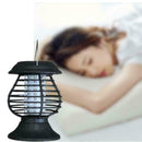 Solar Powered LED Lamp Bug Zapper Mosquito Killer Repeller Light Garden Use M8E3