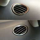5Pcs/Set Car Styling Air Outlet Circle Cover Interior Mouldings Decoration