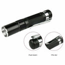 Mini Penlight Pocket Flashlight Torch XPE-Q5 LED 8000LM 13CM Lamp Clip Light New