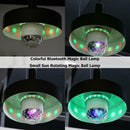 48LED Colorful Bluetooth Magic Ball Lamp Voice Control Light for Party Home A