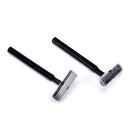 2pcs/set bathrooms disposable shaving razor stainless steel blade for man MO