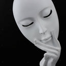 Abstract Statue Handcraft Decor Ornament Living Room Office-White S