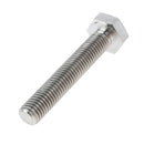 5 PCS / M10*60 Titanium Alloy Hex Head Cap Screw Bolt, Full Thread, Rustless