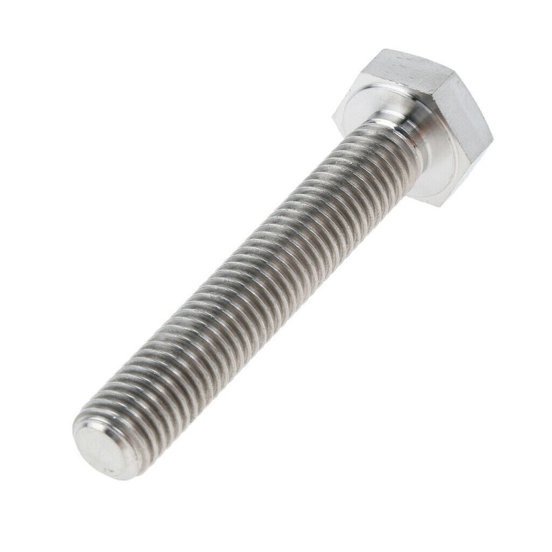 5 PCS / M10*60 Titanium Alloy Hex Head Cap Screw Bolt, Full Thread, Rustless
