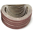 50Pcs Aluminum Oxide Sanding Belts Set 80Grit Sanding Belts Set For Sander