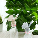 2 In 1 Plastic Sprinkler Irrigation Nozzle For Flower Watering Bottle Water