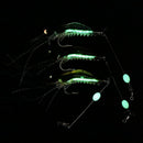 Shrimp Fishing Worm Soft Lure Shrimp Worm Lure 6g 9cm 12 Pieces