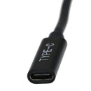 15cm Type-C Female to Square DC Male PD Power Charger Cable for Thinkpad OZ
