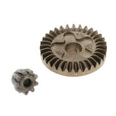 Metal Screw Spiral Gear Kit for BOSCH GWS6-100 Electric Tools 4.6x4.6x1.5cm