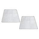 2pcs Aluminum Foil Sleeping Mattress Mat Pad for Outdoor Camping Picnic