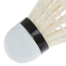12 Pcs White Goose Feather Badminton Sport Shuttlecocks Durable Training OZ