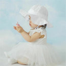 Baby Summer Outdoor Bucket Hat Children Floral Print Cap Sun Beach Cap Love