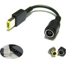 7.9mm to 5.5mm (round to square) Adapter for Lenovo Thinkpad Laptop Power Cord