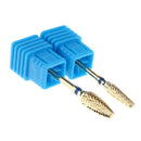 2pcs Electric Nail Drill Bit Grinding Head for Nail UV Gel Polish Remover Blue