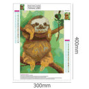5D DIY Full Drill Diamond Painting Cute Sloth Cross Stitch Embroidery Kits