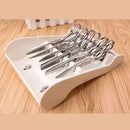 Salon Shears Stand Rack Case Hair Scissors Holder Organizer Storage Tray wi