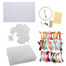 Embroidery Set Kit Cross Stitch Colorful Embroidery Thread Craft DIY Tools for