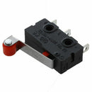 AC 250V 5A SPDT 1NO 1NC Momentary Hinge Roller Lever Micro Switches 3 Pins