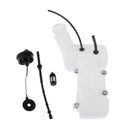 Gas Fuel Tank W/Fuel Line Filter Kit Replacement For