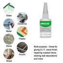 30ML Super Glue Tough Bond Tubes Anti-Clog Cap Multi Strong Purpose Strong V2I1