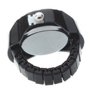 Stretchy Women Round Crystal Finger Ring Watch 0.83" HOT L6T5