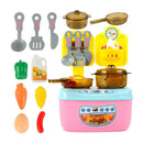Plastic Kitchen Role Play Set Simulation Food Vegetables Kids Children Toys