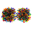500 Mosaic Tiles Colored Glass Pieces Arts & Crafts. Schools, Tessera, Mixed