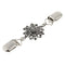 Ladies Sweater Shawl Dress Cardigan Collar Clip Flower Pattern Filigree Clip