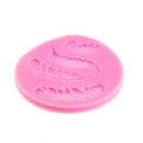 Feather silicone fondant mold cake decorating tools chocolate gumpaste mould TE