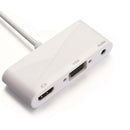 USB 3.1 Type C to VGA/HDMI/Audio/USB 2.0 4 Port Display Adapter Converter