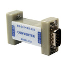 RS232 Male To 232 Female Serial Port Communication Converter Adapter - White
