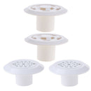 Pack of 4 Above Ground Pool Complete Return Inlet Outlet Jet Fitting with