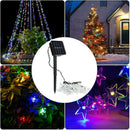Stars 30LED Light Strings Colorful Christmas Tree Holiday Decor Solar Lamp