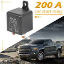 12V 200 Amp Heavy Duty Split Charge/Winch Relay for Car Van Boat 4 Pin