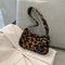 Animal Pattern Women Underarm Shoulder Bag Women Travel Handbags (Leopard) A#S