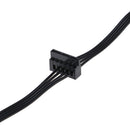 1Pc 45CM mini 4Pin to 2 Sata SSD power supply cable for lenovo M410 M610 M415 OZ