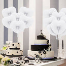 50Pcs Pocket Paper Fans Folding Handheld Fan Heart Shape For Wedding Party  V8P8