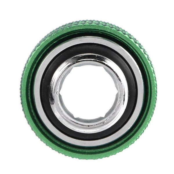 G1/4 Thread Rigid Tube 14mm Hard Tube Extender for PC Water Cooling(Green)