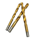 13Pcs Drill Bit Titanium Coated Metal HSS Twist Drill Bit Steel Brick Set Tools