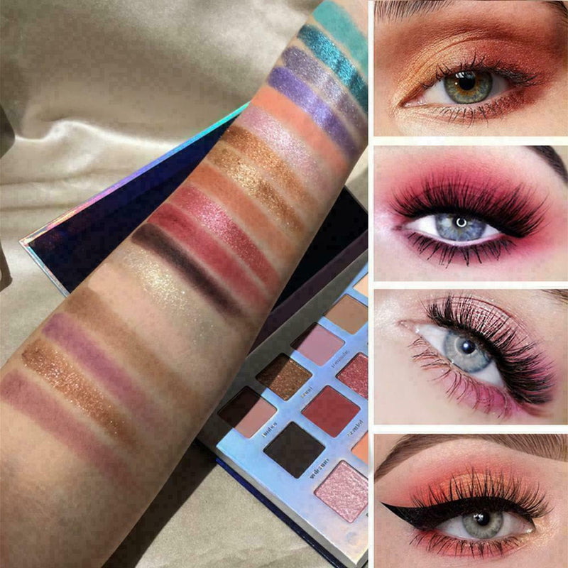 Beauty Glazed Eyeshadow Palette 18 Color Eye Shadows Make Shi L1O7 Waterpro I1Q7