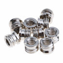 10PC 3/8" to 1/4" Convert Screw Thread Adapter f. Tripod Mounting Monopod Camera