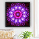 Purple Flower Full Drill Diamond Painting Embroidery DIY Cross Stitch Decor