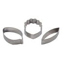 Cake Cookie Cutter StainlessSteel FOUR-C Orchid Flower Cattleya Sugar Rolled Z