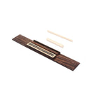 Classical Guitar Wooden Bridge Imitation Cattle Bone Nut Saddle Set Kit Deluxe